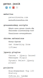 Mobile Screenshot of peterjezik.com