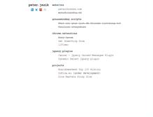 Tablet Screenshot of peterjezik.com